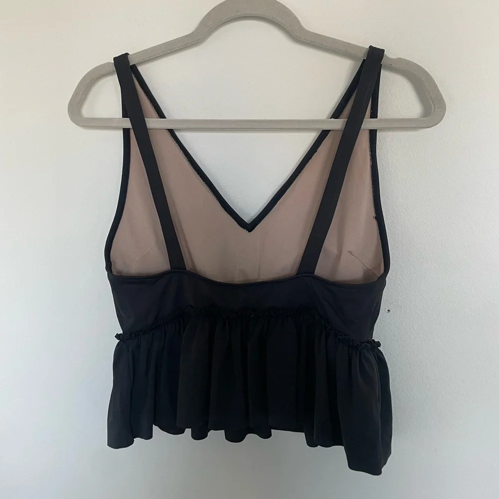 Kortni jeane v neck swim top black medium - Picture 5 of 7